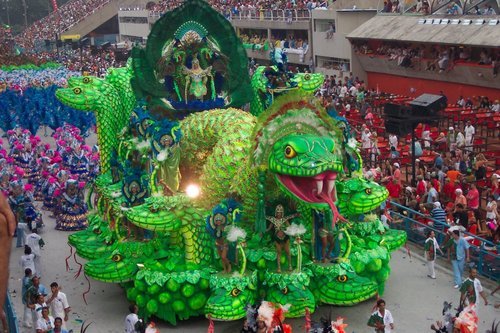 Using Posters For Carnival Float Inspiration
